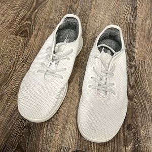 White AllBirds Tree Runners